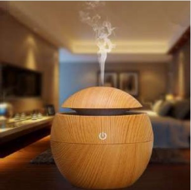 Wooden Humidifier for Bedroom, Office Desk and Personal Space, Stylish Air Moisture Gift Item for Home Decor, Wellness Support and Everyday Comfort Use